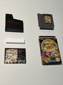 Rainbow Island Bubble Bobble 2 Game NES Nintendo Boxed Original Complete PAL