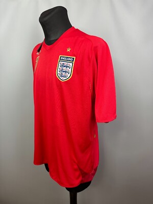 ENGLAND 2006 2008 BECKHAM AWAY SHIRT FOOTBALL SOCCER JERSEY UMBRO