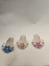 25 Pieces assorted Rhinestone and Pearl hair pins, clips, for Sale