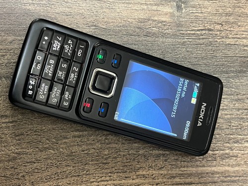 Genuine Nokia 6300 - Black (Unlocked) Vintage Mobile phone for Collectable - Afbeelding 3 van 7