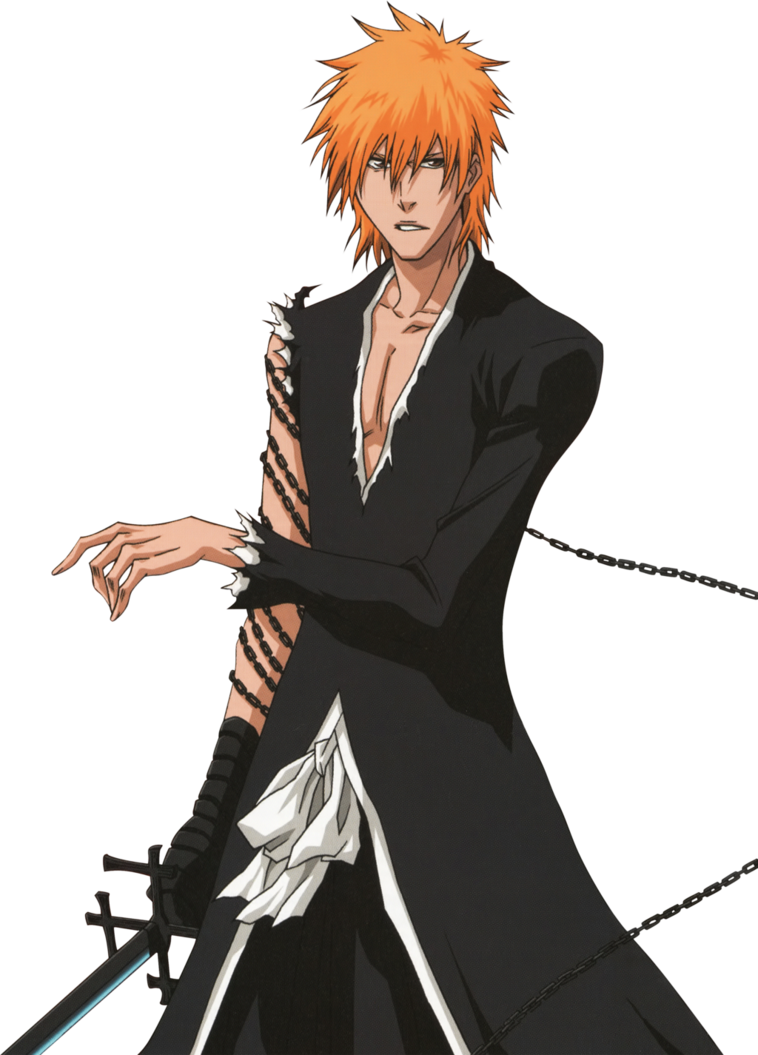 Ichigo Kurosaki Bleach v7 Weatherproof Anime Sticker 6