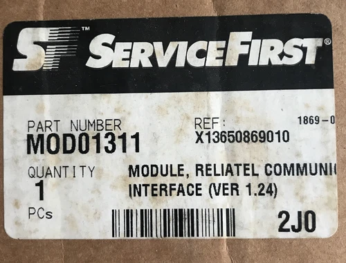 Trane Service First MOD01311 Reliatel Communications Module