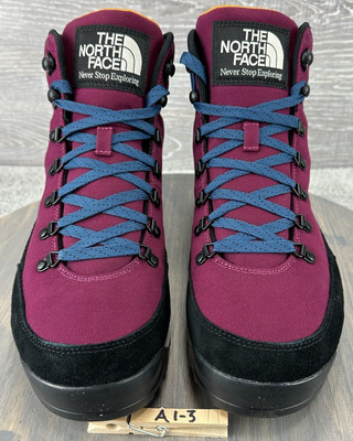 The North Face Trail Boots Back To Berkeley IV Textile WP Boysenberry Men Sz 11
