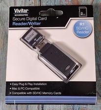 Vivitar Accessories - SD Card Reader/Writer - NEW