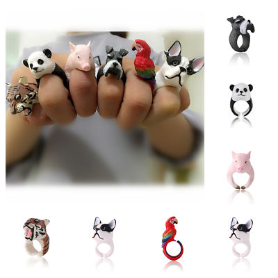 Tier Ring Funky 3D One Size Blogger Style in 6 Varianten