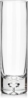 25CM Kristallklare Glasvase Zylindrisch Blumenvase Hochzeit Tischvase