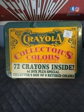 Crayola Collectors Colors Limited Edition 72 Crayons Retired Colors Sealed A1