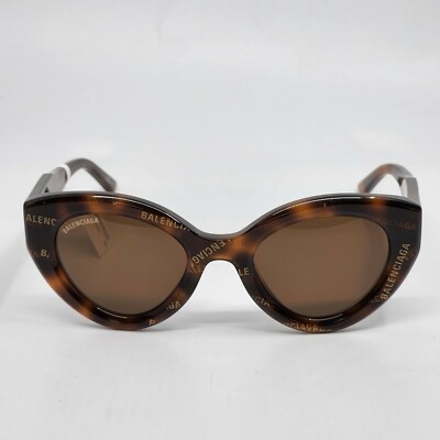 サングラス BALENCIAGA Woman Sunglasses Brown BB0270S 002 Balenciaga BB0270S Cat Eye Sunglasses | Fashion Eyewear