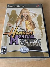 HANNAH MONTANA SPOTLIGHT TOUR - PS2 - COMPLETE WITH MANUAL