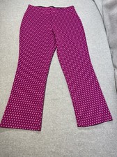 ANTHROPOLOGIE PULL-ON PANTS PINK