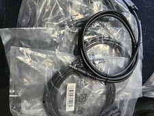 6' Black Rs232. Db9 to 3.5mm Serial Cable Lot of 100 factory sealed 