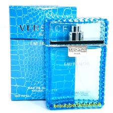 Versace Eau Fraiche by Versace 3.4 oz/100ml Eau de toilette, Perfume for Men New