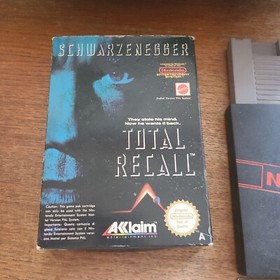 TOTAL RECALL NINTENDO NES PAL A COMPLETO + COVER 