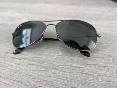 Ray-Ban RB 3362 004 Cockpit Sunglasses – Classic Aviator Style (Used)  UK
