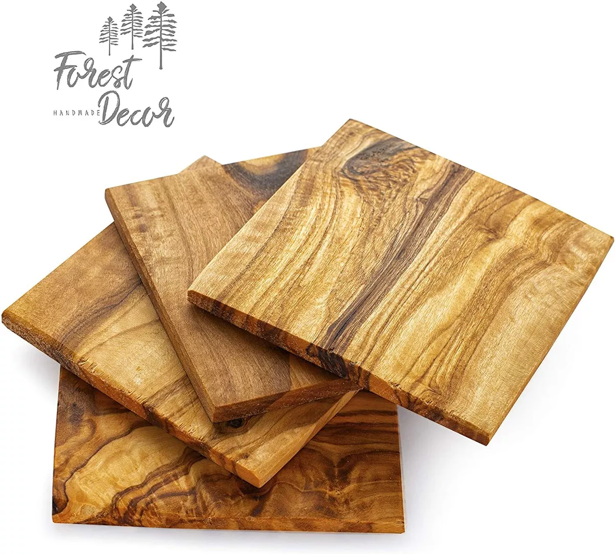 Wooden drink cheap coaster sets