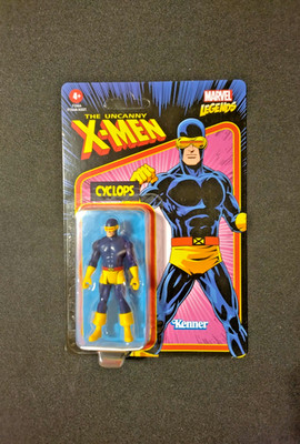 MARVEL LEGENDS RETRO CYCLOPS X-MEN HASBRO KENNER 3.75 ACTIONFIGUR