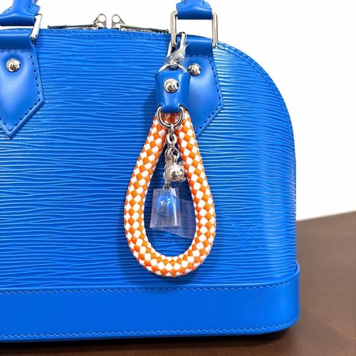 Brand New LOUIS VUITTON Alma BB Bag Charm Only Ocean Blue