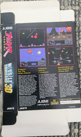 Missile Command 3D DISPLAY BOX Atari Jaguar- Damaged - # 06
