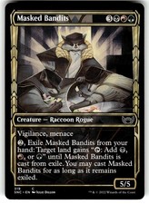 MTG Streets of New Capenna Card 319/281 C Masked Bandits (Showcase)