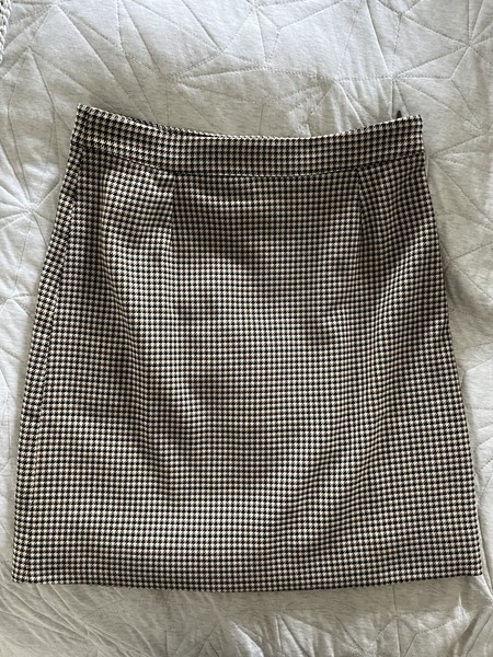 Jeanswest Houndstooth Mini Skirt Size 6