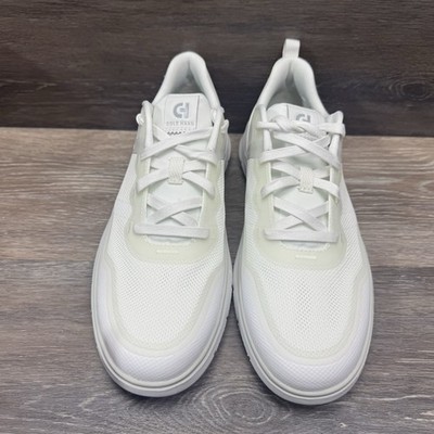 【完売品】COLE HAAN ZEROGRAND ホワイトスニーカー Cole Haan Generation Zerogrand TXT Stitchlite Shoes Men Size 8
