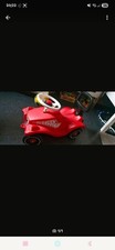 BIG 800001303 Bobby Car Classic Kinderfahrzeug für Jungen/Mädchen Rot/Schwarz