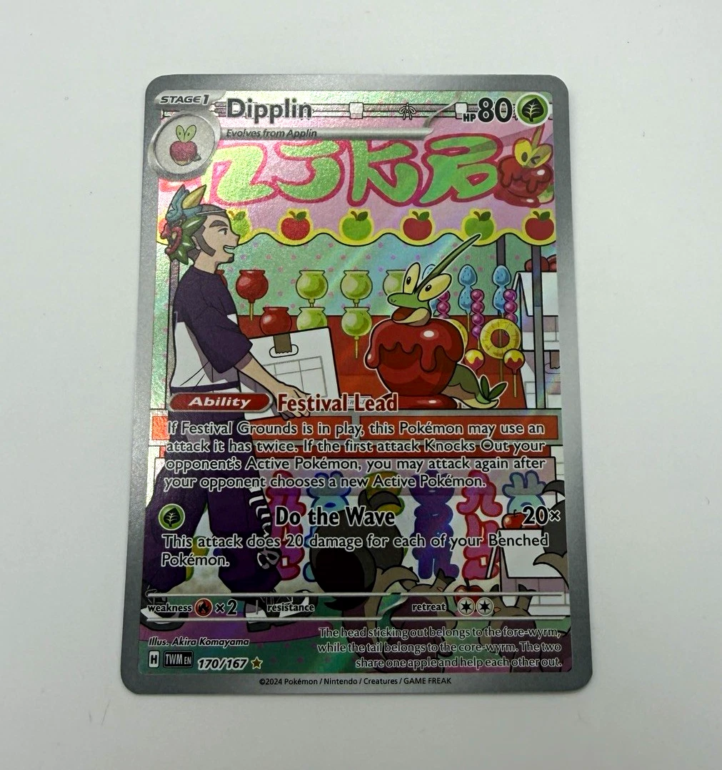 dipplin pokemon card value #10 Prices | Prismatic Evolutions this Pokmon may use an attack it has twice Dipplin #009 Terastal Festival