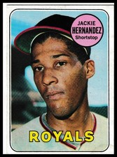 1969 Topps #258 Jackie Hernandez Kansas City Royals