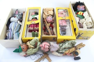 Pelham Puppets Vintage Marionettes Boxed & Loose Inc Wolf Giant Noddy