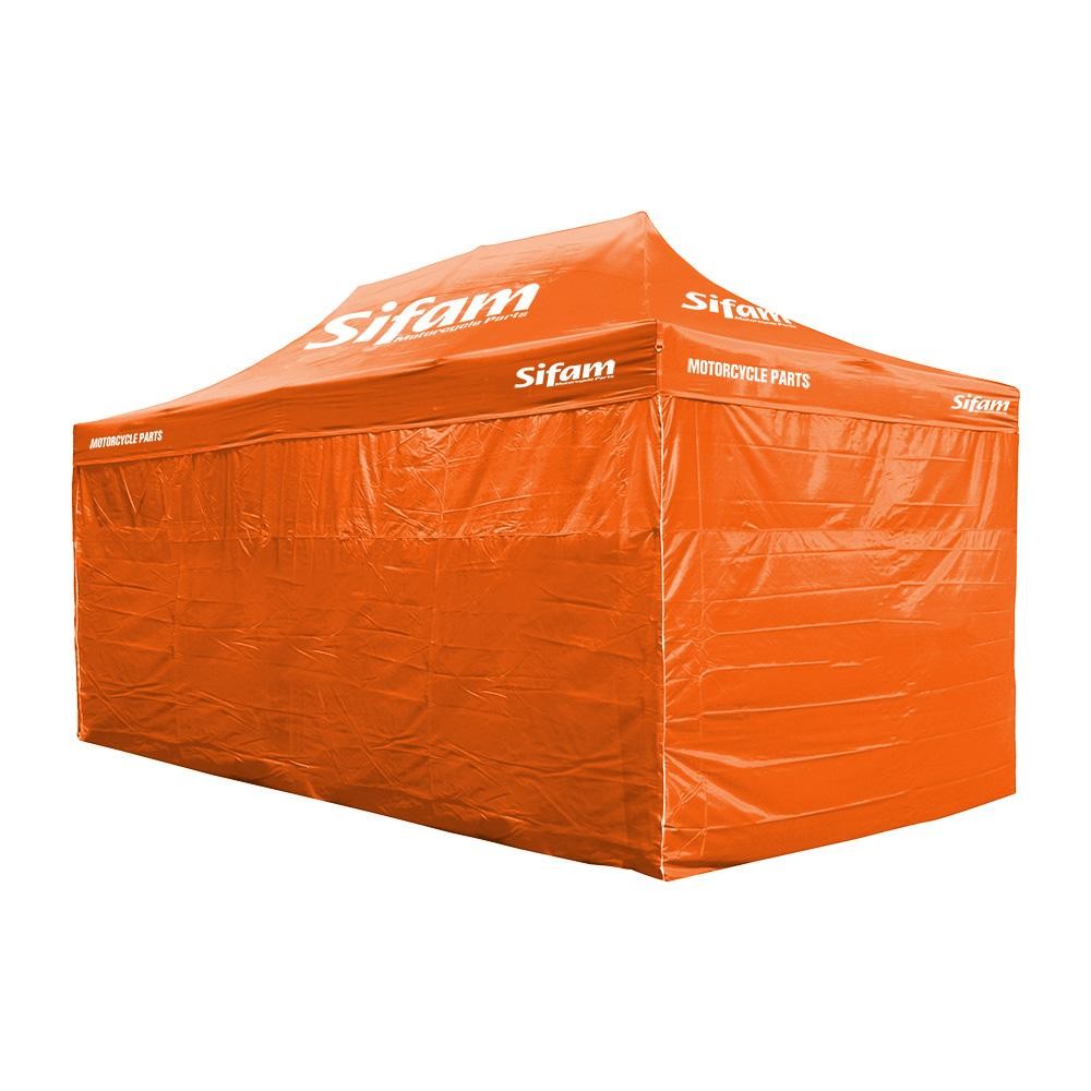 Barnum publicitaire 6M x 3M pour foire exposition et marché artisanal
