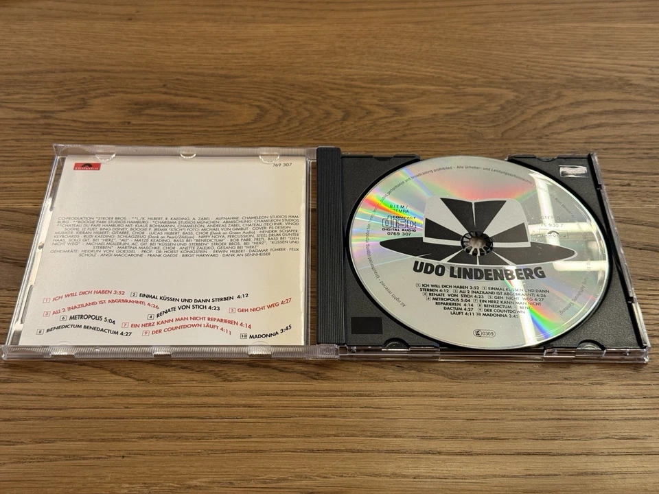 Seltene Club-Ausgabe: Udo Lindenberg CD Ich will Dich haben - Bild 2 von 4