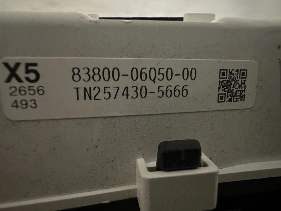 Cuadro de instrumentos velocímetro Toyota Camry 2007-09 2,4 L 4 cilindros 179.865 millas Foto 3 de 4