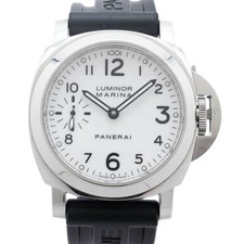 Panerai Luminor PAM 00113 White Dial Manual Watch