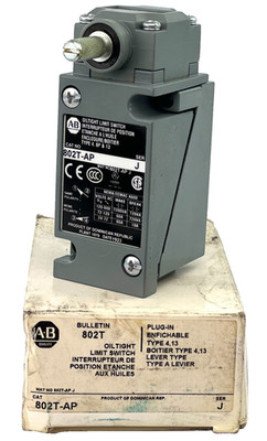 Allen-Bradley 802T-AP Oiltight Limit Switch Plug In Spring Return Bulletin 802T