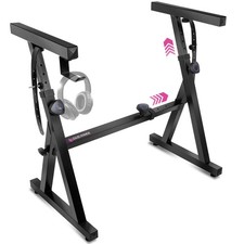 Piano Keyboard Stand - Z Style Adjustable and Portable Heavy Duty Music Stand