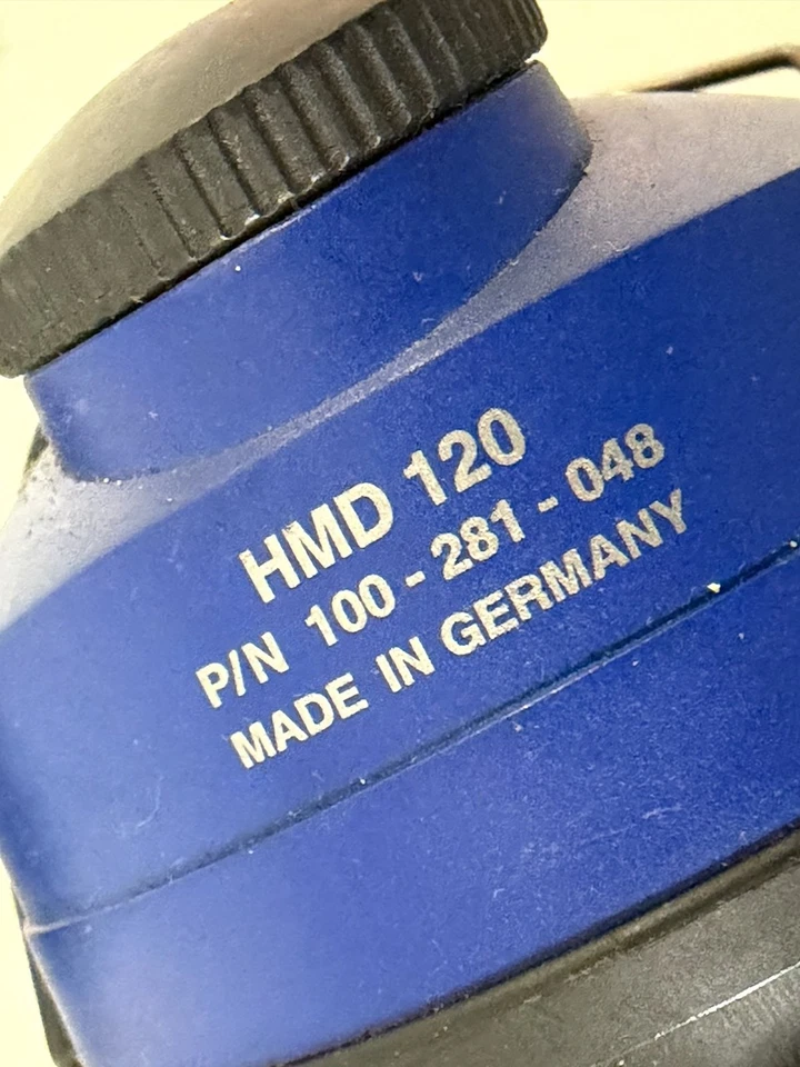 Sennheiser HMD 120 Headset Ear-Pad Blue Coiled Cable Made in Germany - Image 2 of 4