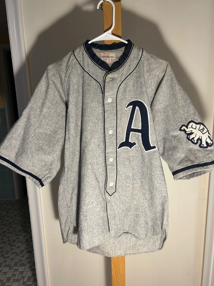 Camiseta de béisbol de los Philadelphia Athletics de 1920 Foto 2 de 4