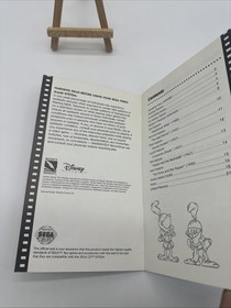Mickey Mania: The Timeless Adventures of Mickey Mouse Sega CD 1994 Manual + Reg