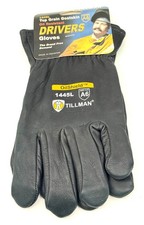 TILLMAN 1445L Top Grain Goatskin Oil  Cut Resistant Drivers Gloves L  Free Sh.