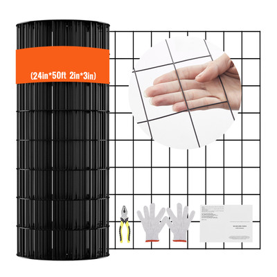 Hardware Cloth 24'' x 50' Wire Mesh Roll 16 Gauge Chicken Wire Fence Roll