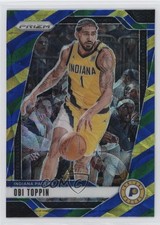 2024-25 Panini Prizm Choice Blue Yellow & Green Prizm Obi Toppin #11 6m7