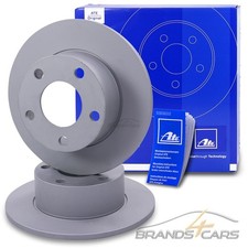 ATE BREMSSCHEIBEN 2 Stk VOLL Ø245 HINTEN FÜR AUDI 100 C4 4A A6 C4 C5 AVANT
