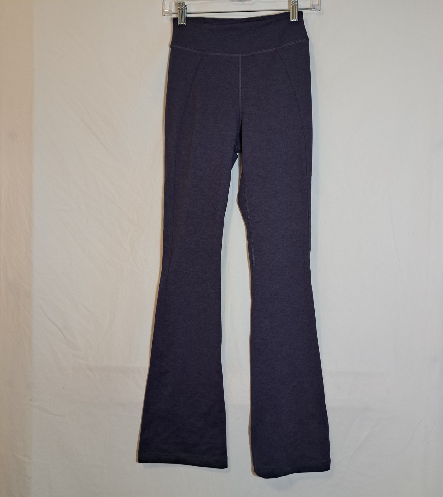 Lululemon Groove Super-High-Rise Flared Pant Nulu Purple Womens Size 6