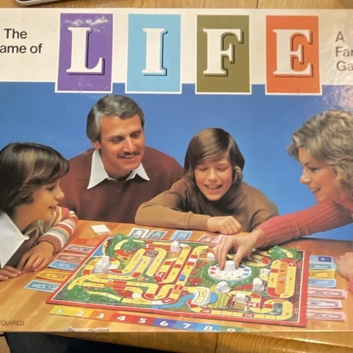 Milton Bradley The Game of Life Board Game 1981 2 Players 9+ Complete vintage