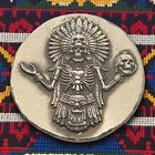 Mutiny Metals 1 oz .999 Fine Silver “Medicine Man” Round Hand Poured Art Round