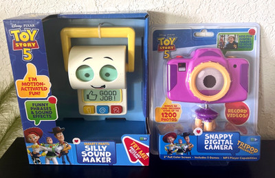 Disney/Pixar Toy Story 5 Smarty Pants Silly Sound & Snappy Digital Camera NEW