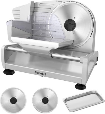Rebanadora De Jamon Carne Queso Y Vegetales 7.5  Industrial Para Casa Rebanador