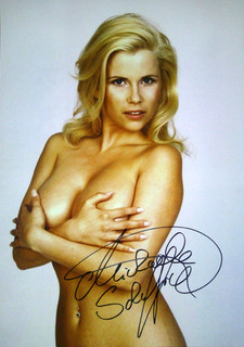 MICHAELA SCHAFFRATH original signiert – GROSSFOTO !!!