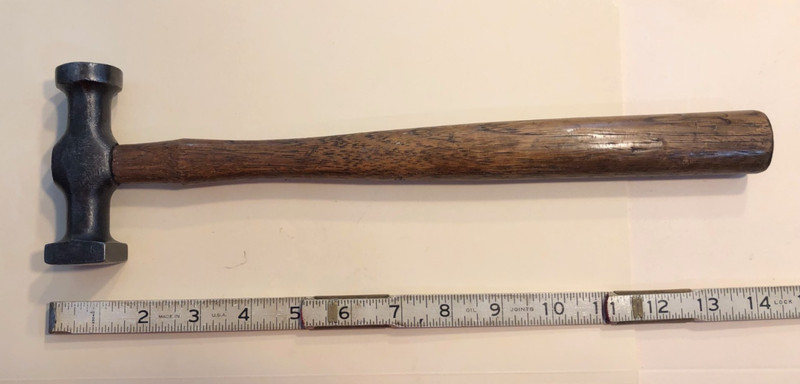 vintage Fairmount USA No. 160-G auto body bumping hammer