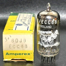 1 Amperex 6DJ8 ECC88 Bugle Boy Vacuum Tube Tested NOS ON TV - 7